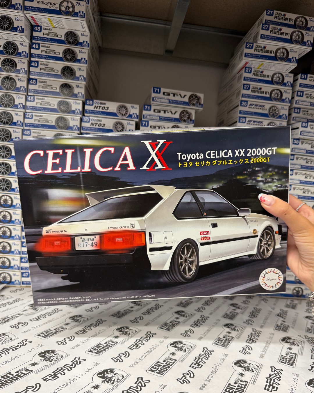 Fujimi Toyota Celica XX 2000GT model kit review