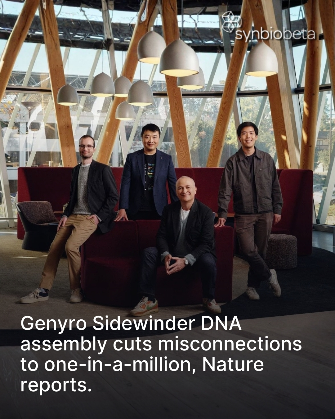 Synbiobeta - Genyro, co-founded by Caltech's Kaihang Wang and CEO ...