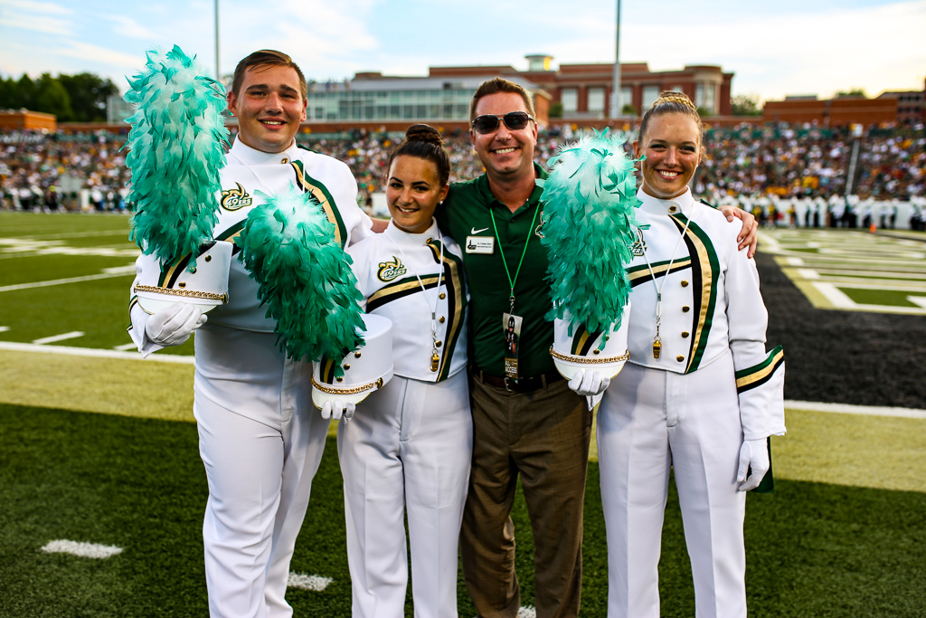 UNC Charlotte "Pride of Niner Nation" Marching Band