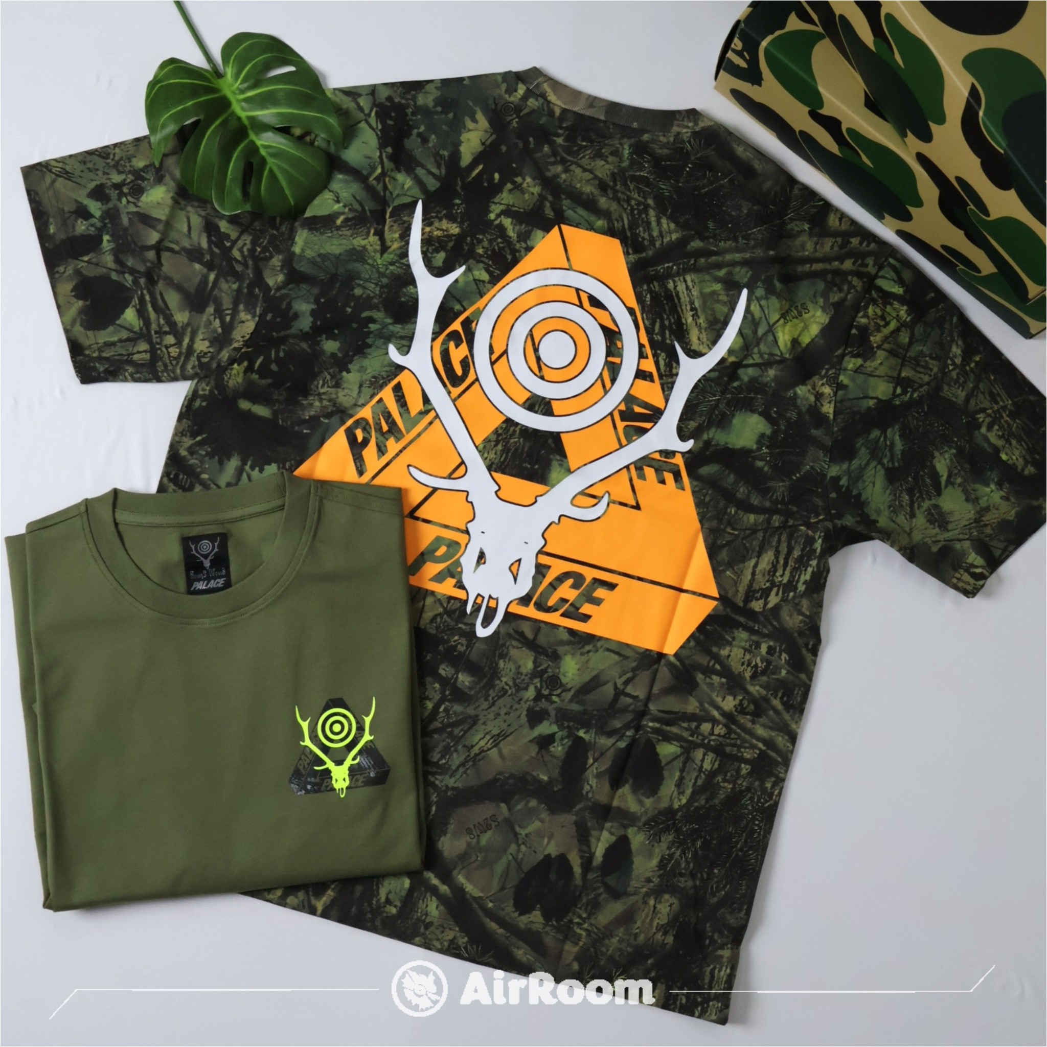 PALACE X SOUTH2 WEST8 - PALACE X SOUTH2 WEST8 短T 滑板與戶外釣魚的