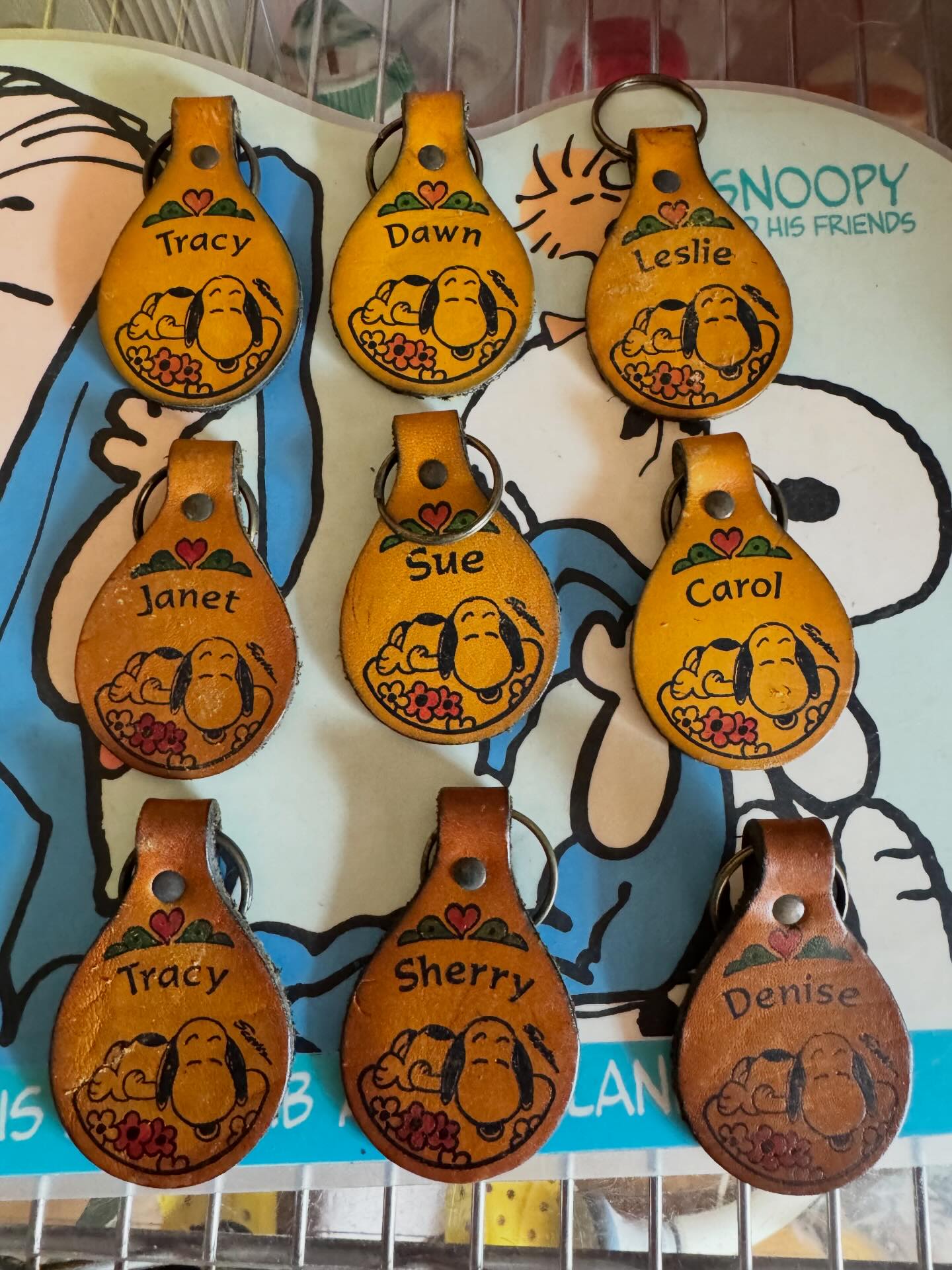 希少1958年 Aviva アビバ社 スヌーピーラゲッジタグ ヴィンテージ当時