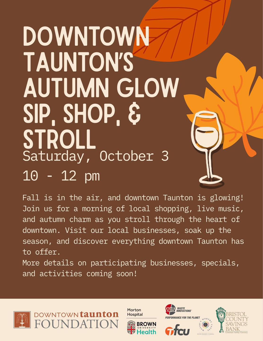 (Rescheduled)🍂✨ Glow Girl Fall Stroll & Sip