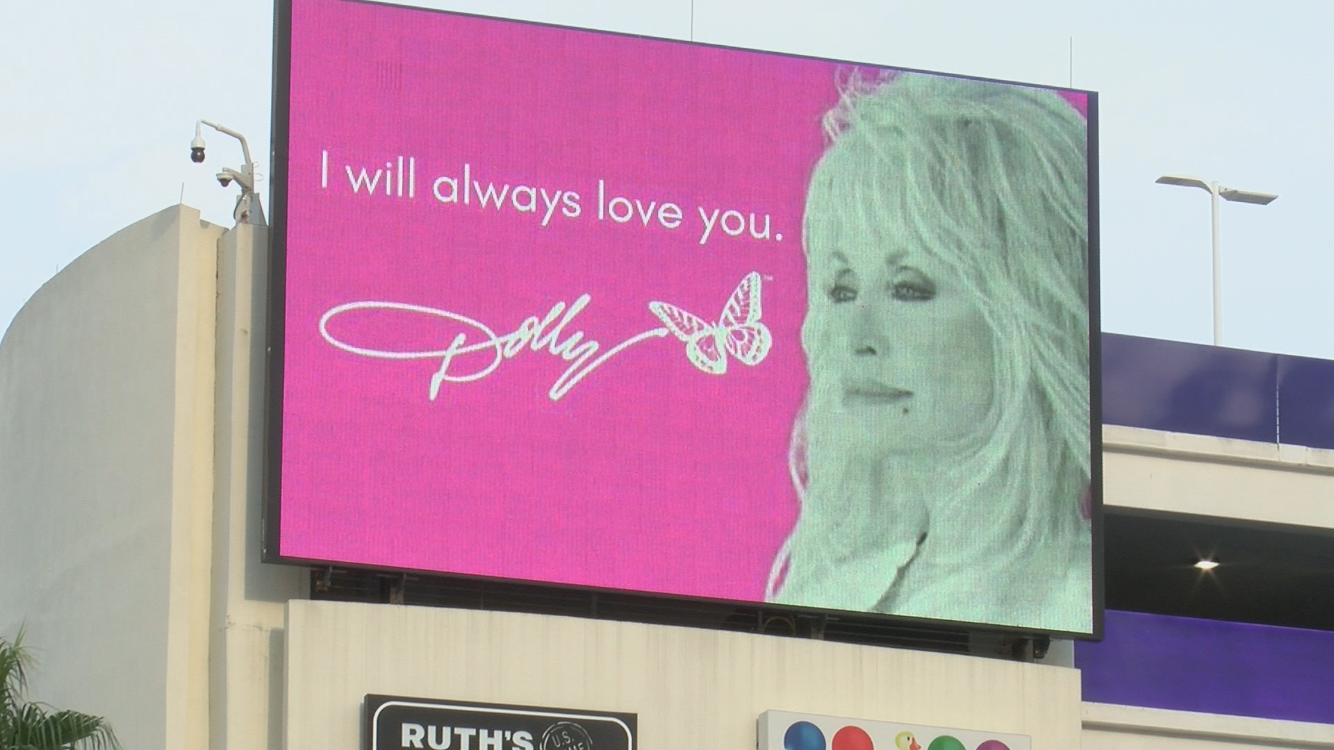 The Hard Rock Casino in Biloxi is lighting its guitar sign pink in