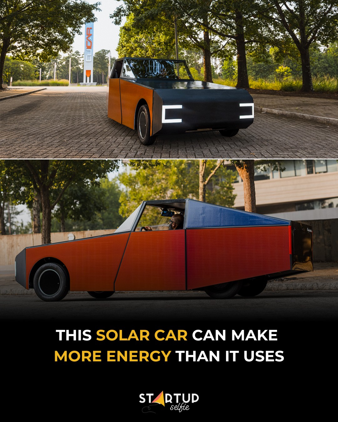 しおん A team of graduate engineering students has built a solar electric