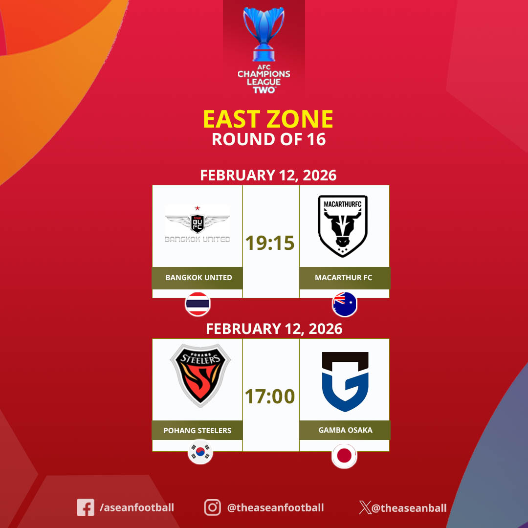 🏆 AFC Champions League Two 2025/26 Semi-Finals 🗓 1st Leg – 08