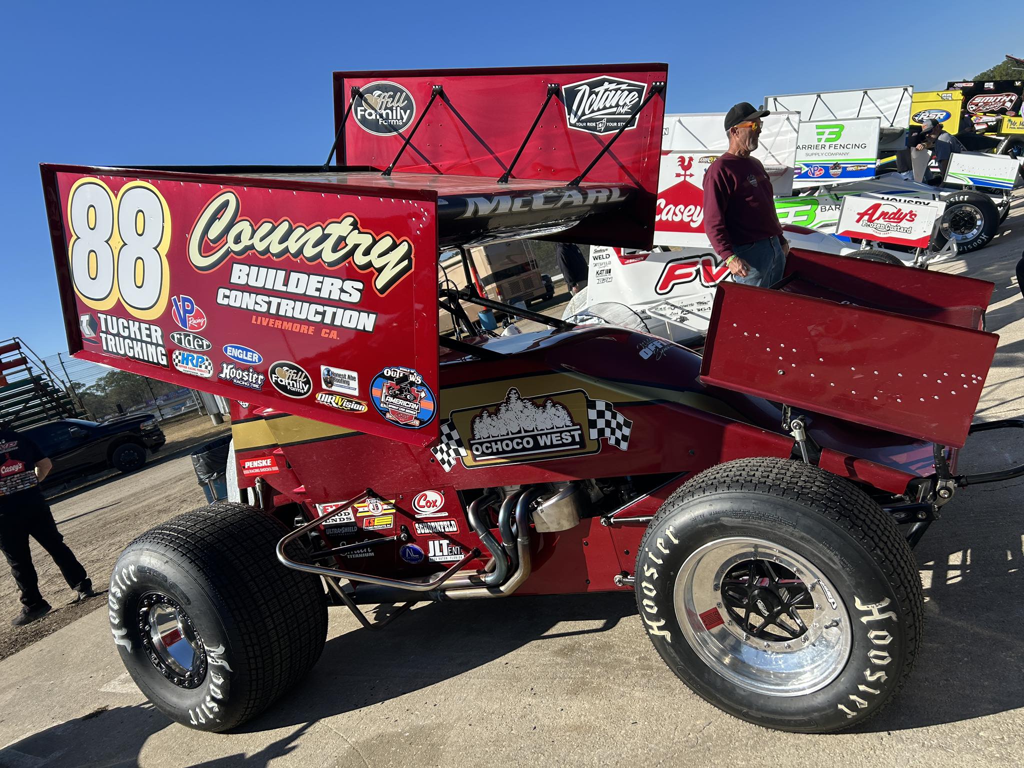 American - Austin McCarl starts his season today at Volusia Speedway ...