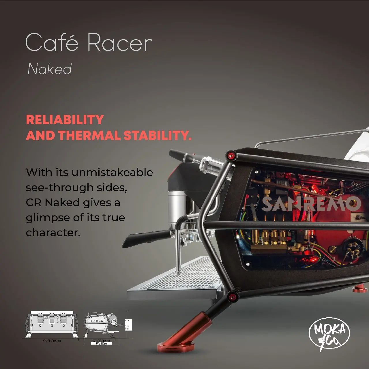 The Café Racer Naked from... - Sanremo Coffee Machines Qatar | Facebook