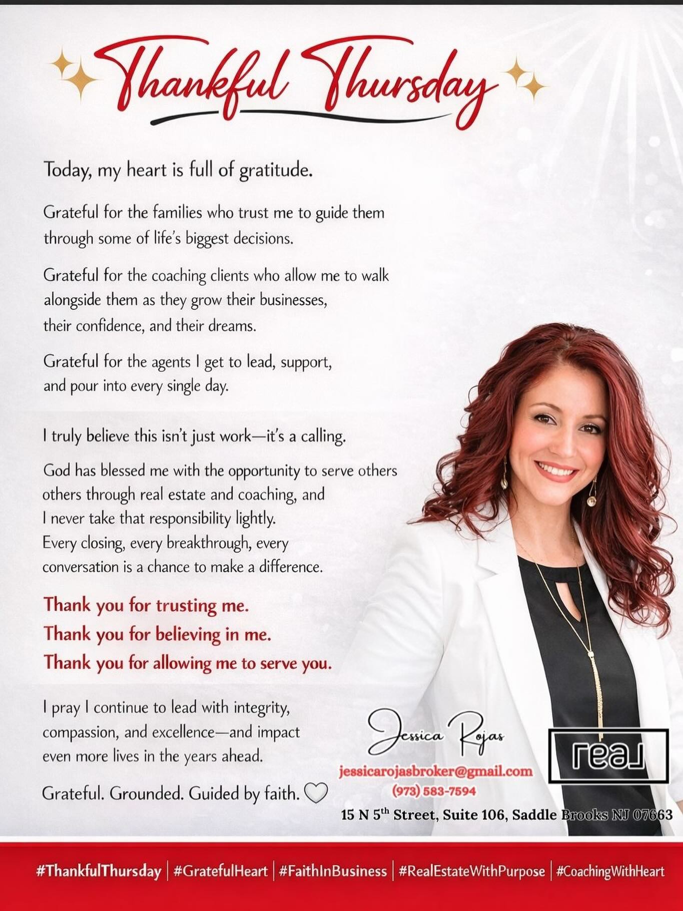 Jessica Rojas - Managing Broker, Signature Homes Group | Saddle Brook NJ