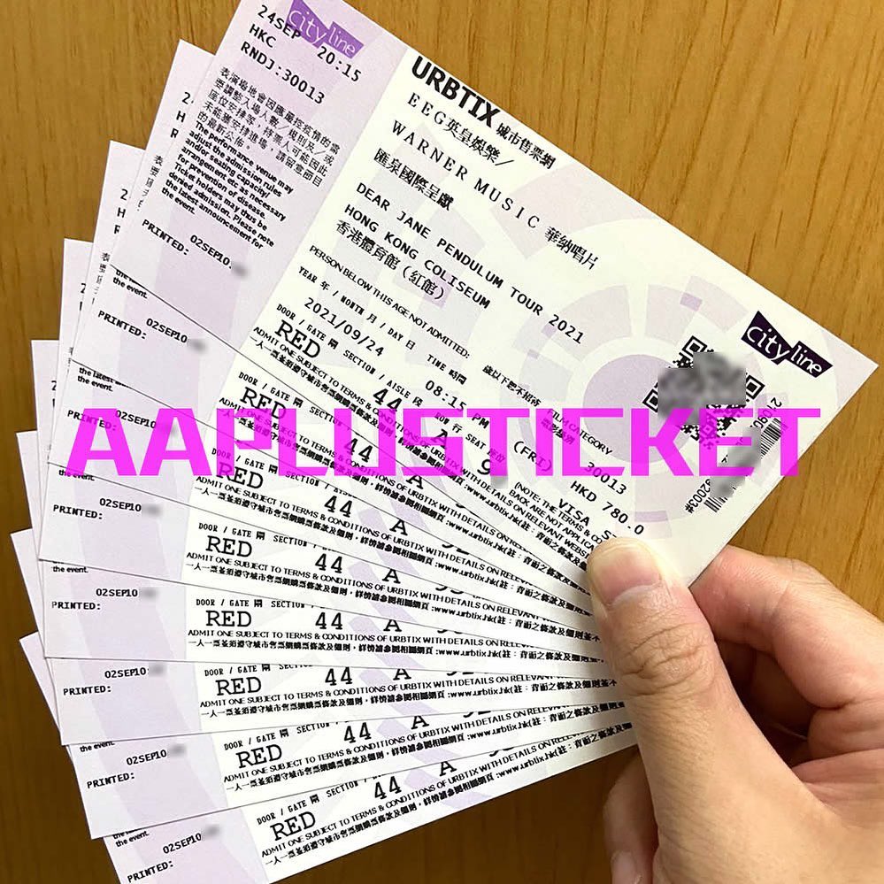 AA+Ticket - [Whatsapp 64964591] 現票, 正面台, 全場第一行, 歡迎查詢!! 🤝... | Facebook