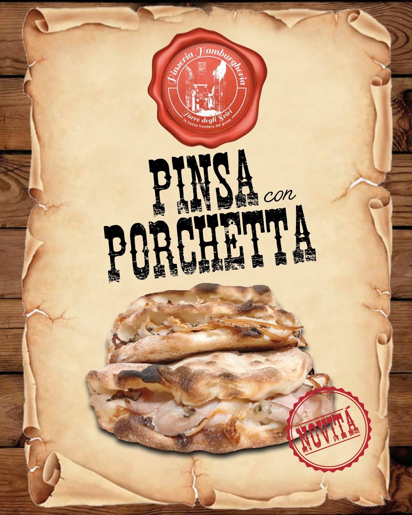 La vera Pinsa... - Pinseria Hamburgheria Torre Degli Sciri. | Facebook