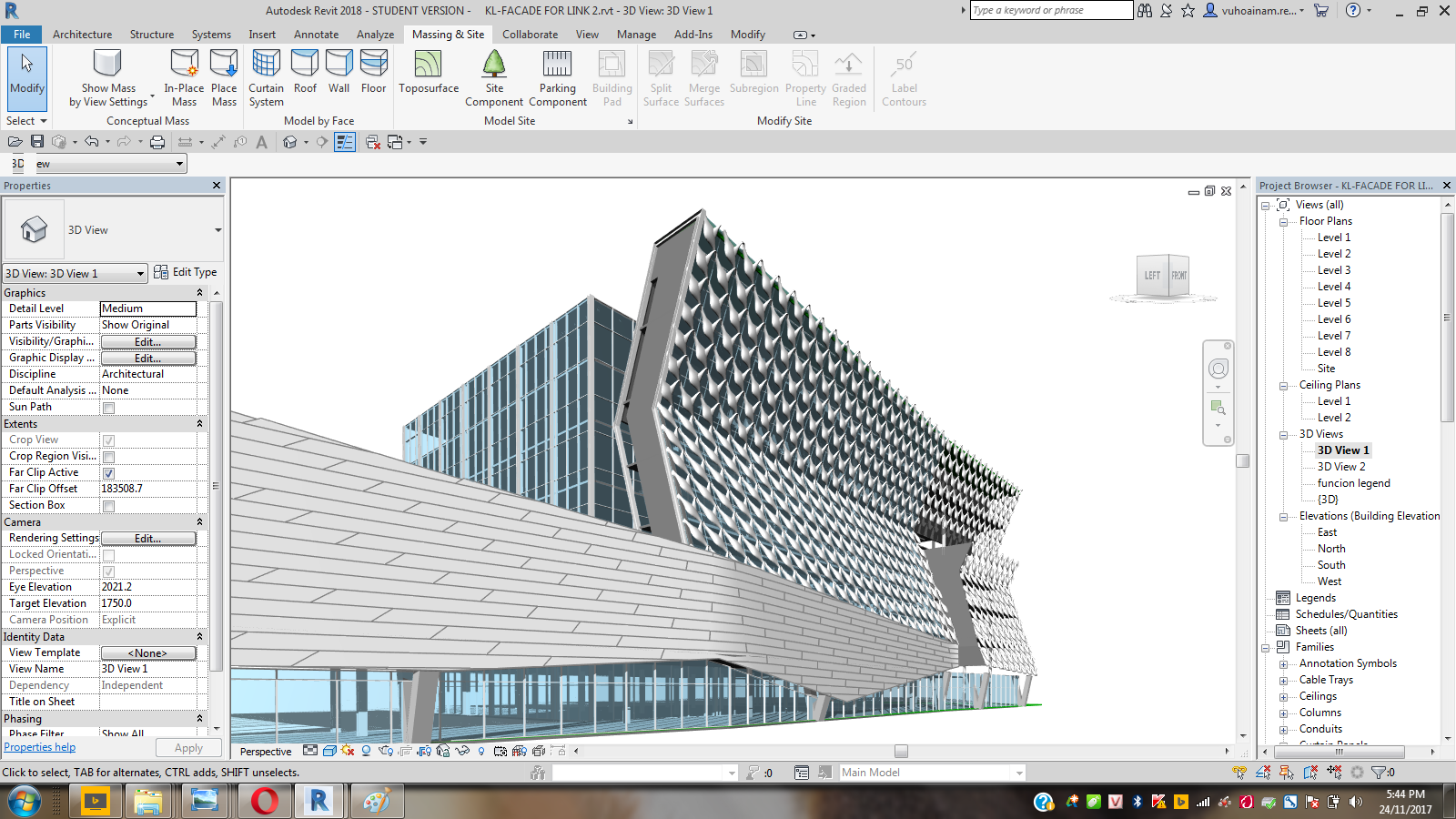 Parametric Design With Revit Architecture | Ho Chi Minh City