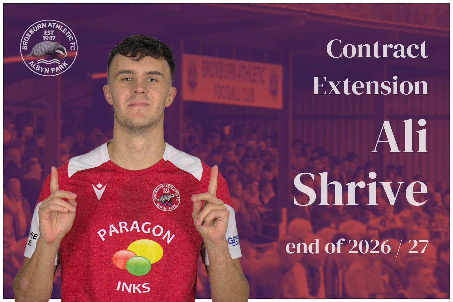 Broxburn - Broxburn Athletic are delighted to confirm the contract ...
