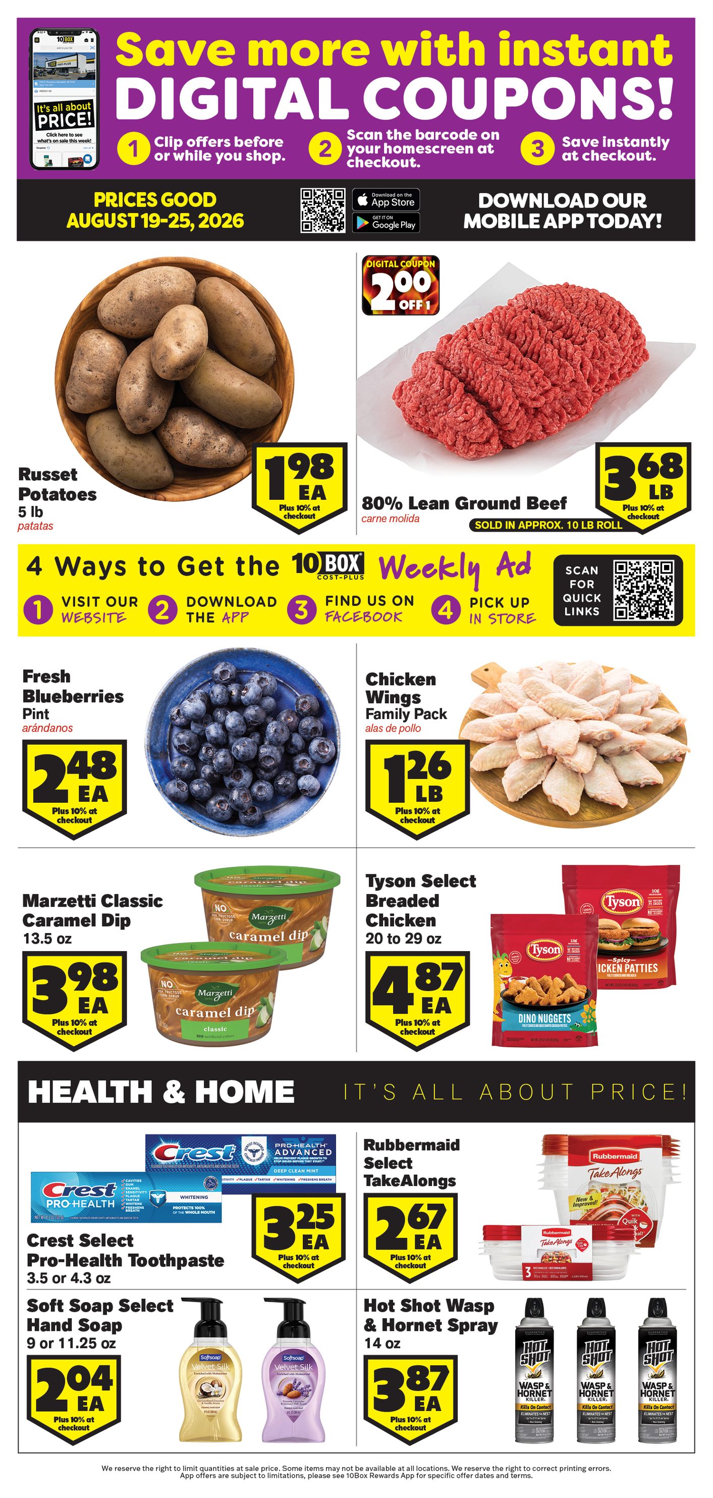 10Box Cost Plus - - 10Box Cost Plus - Claremore OK