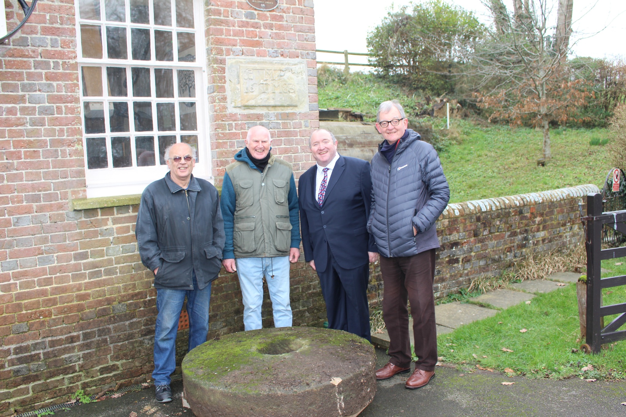 Two historic millstones found at... - Crawley Borough Council | Facebook
