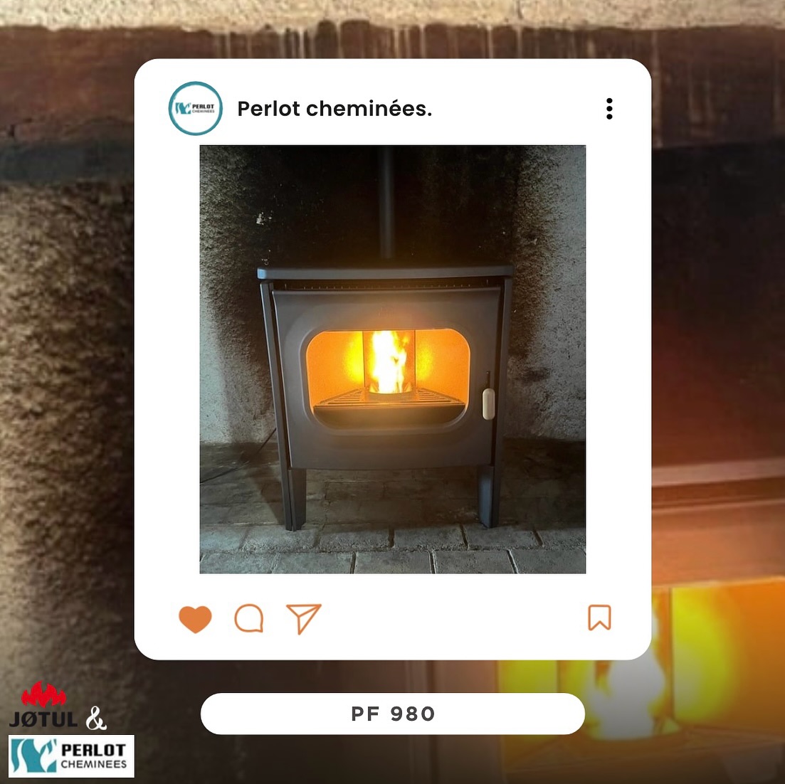 🔥 Le confort moderne, signé Jøtul 🔥... - Perlot Cheminées | Facebook