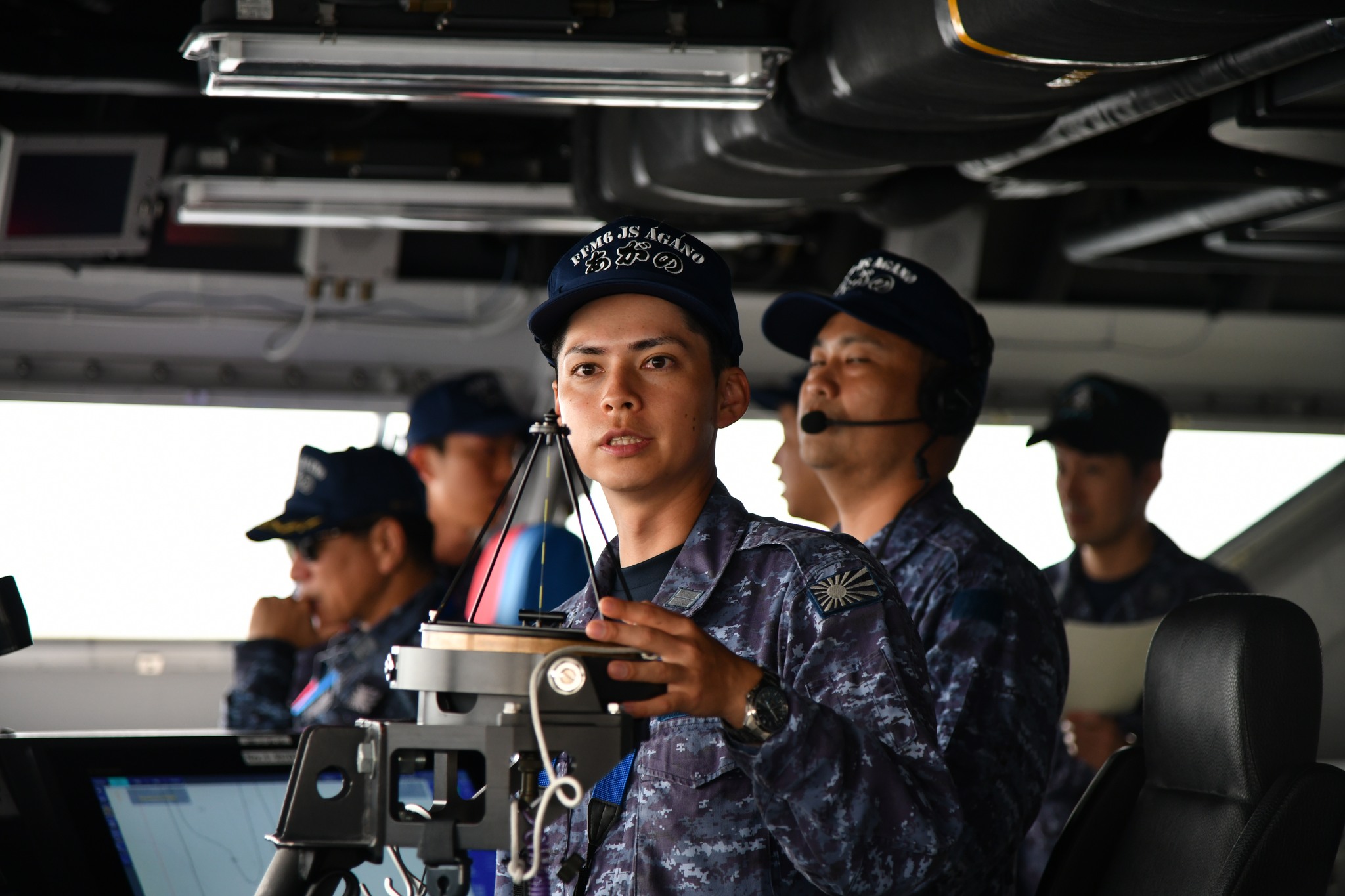 防衛省 海上自衛隊 (Japan - 26.7.28 「おおなみ」主砲射撃（6護隊