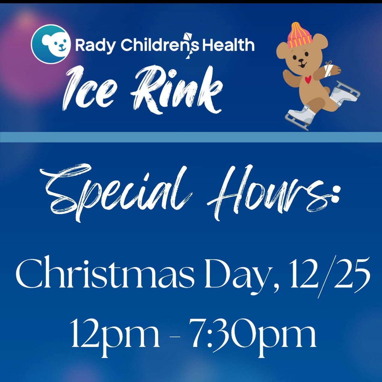 Rady Children's Ice Rink | San Diego CA