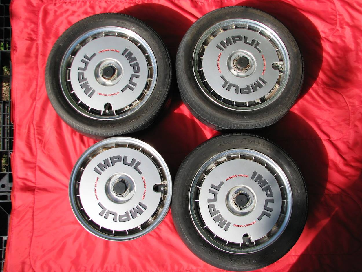 In stock: A set of the Impul aero disc covers, to suit the Hoshino