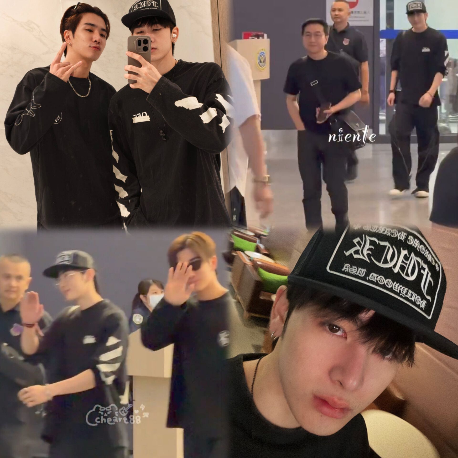 PerthSanta already arrived on Taipei tonight with P'tha, P'add and
