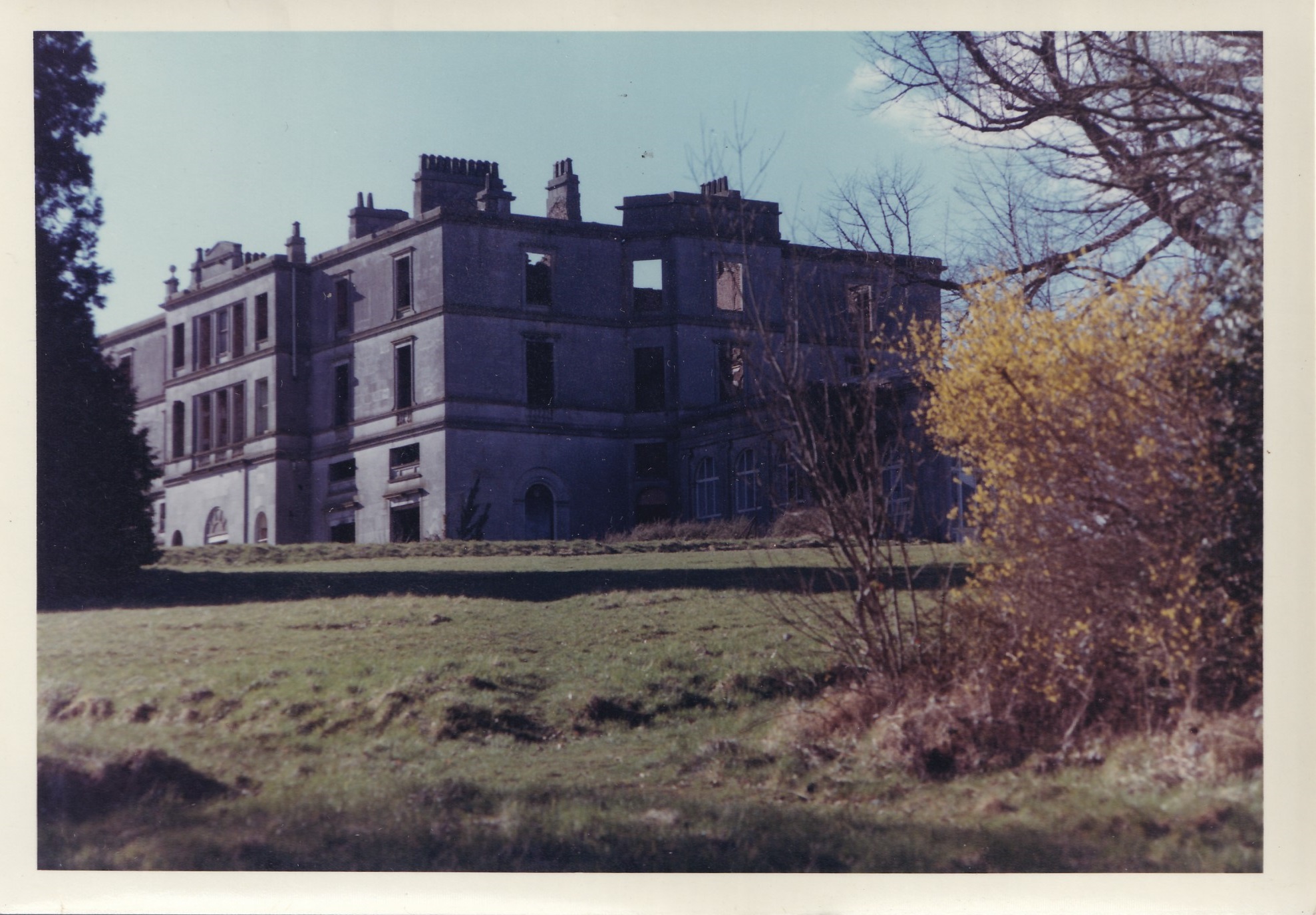 The Landed - Very rare colour photo of Rockingham House one month ...