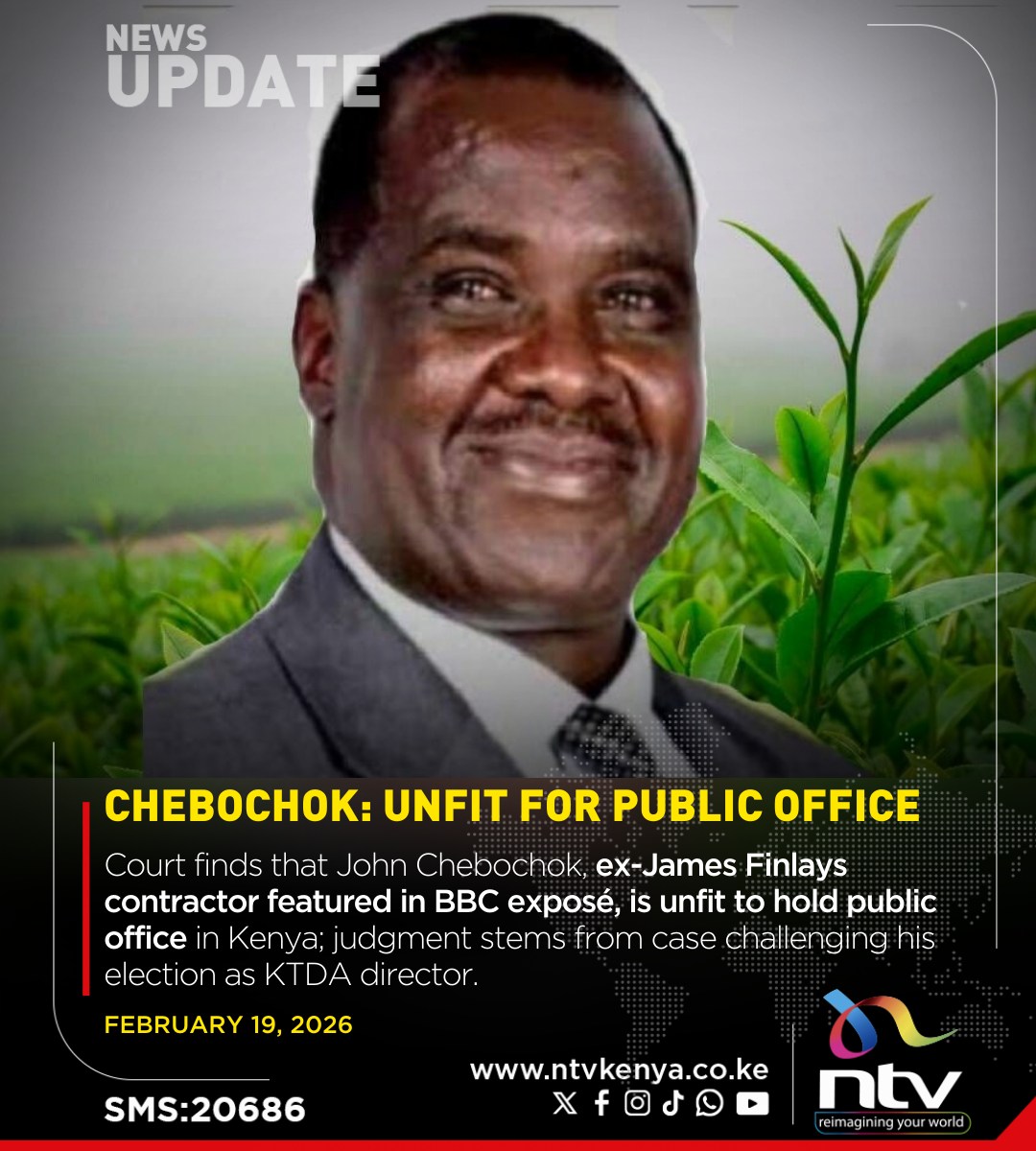 NTV Kenya - Court finds that John Chebochok, ex-James... | Facebook