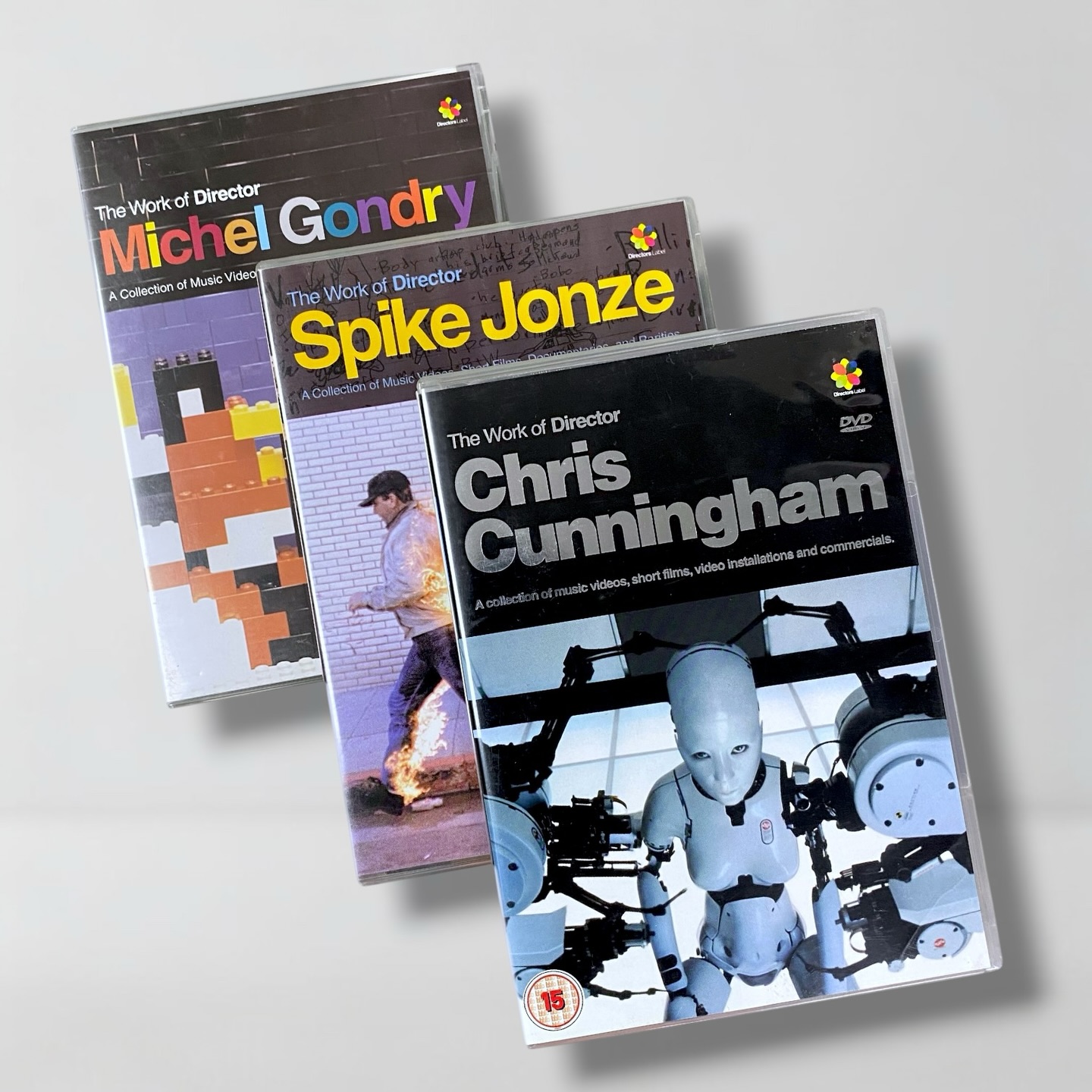 2003 Work of Directors Jonze/Cunningham/Gondry US 3DVD Boxset+