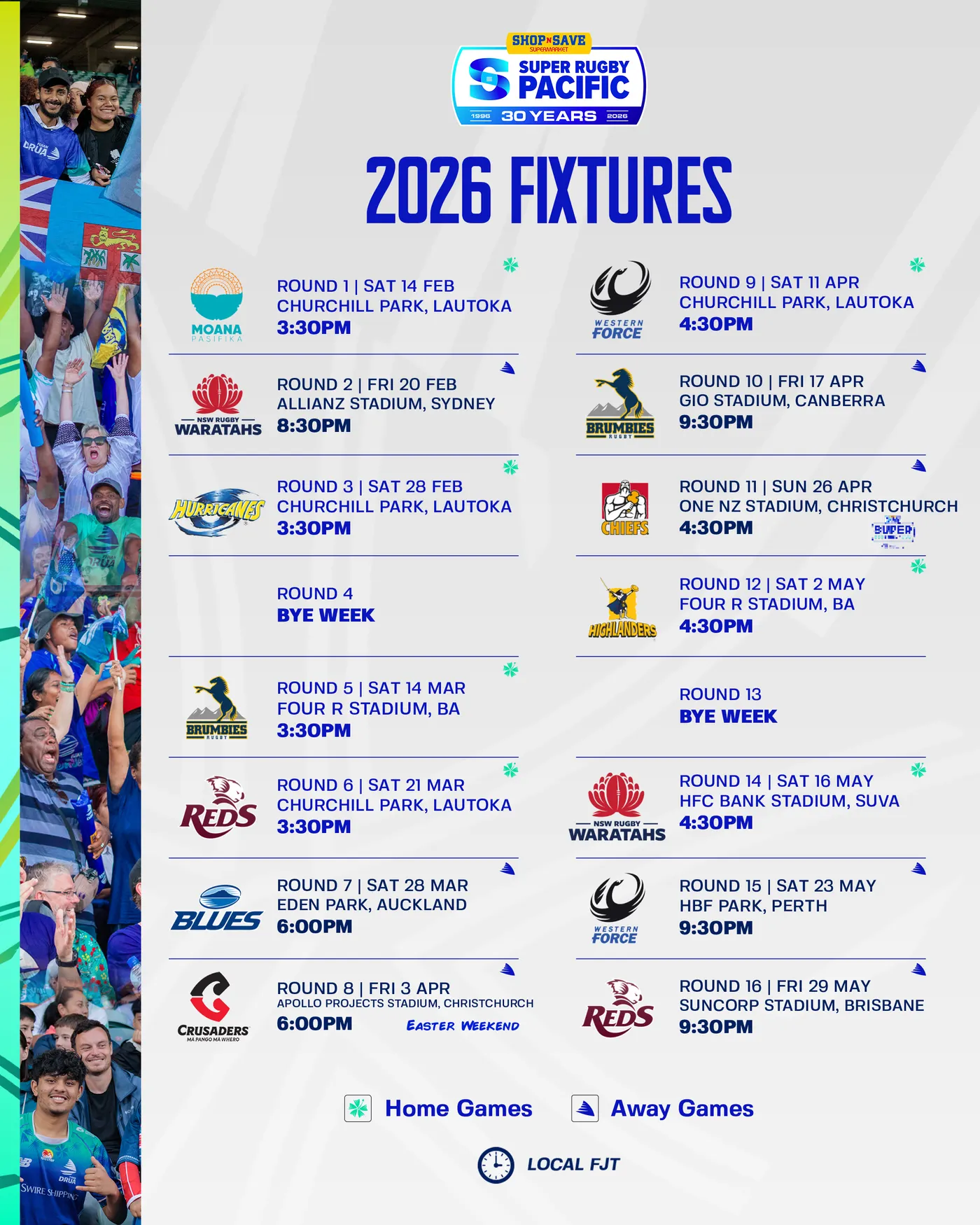 Fiji - BA GETS SECOND SUPER RUGBY PACIFIC GAME In exciting news for ...