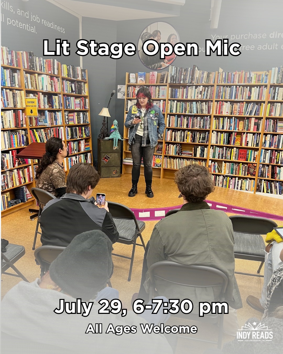 Open Mic at Indy Reads