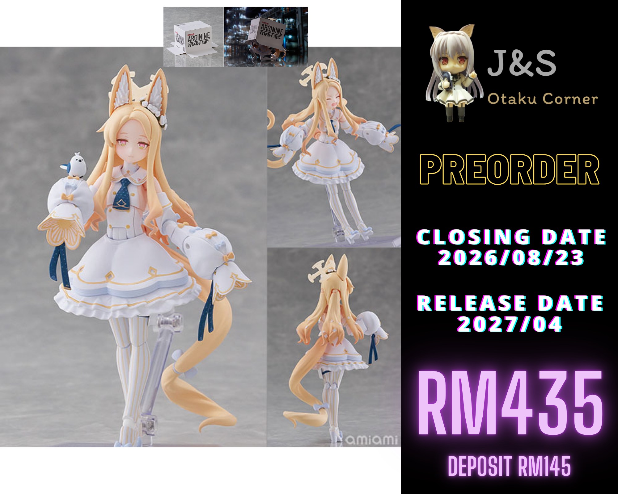 J&S - COTSUBU for ASMR 3D Blue Archive Edition -HINA Ver.- (with