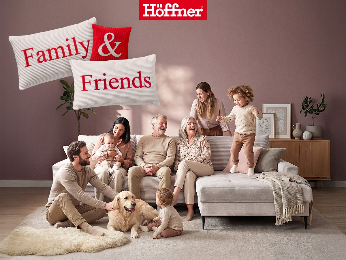 ❤️❤️ Family & Friends bei Höffner in Rösrath ❤️❤️ Endlich ist es wieder soweit! Family & Friends heißt bei uns nicht nur Rabatte, sondern auch tolle Aktionen für Groß und Klein. Am
