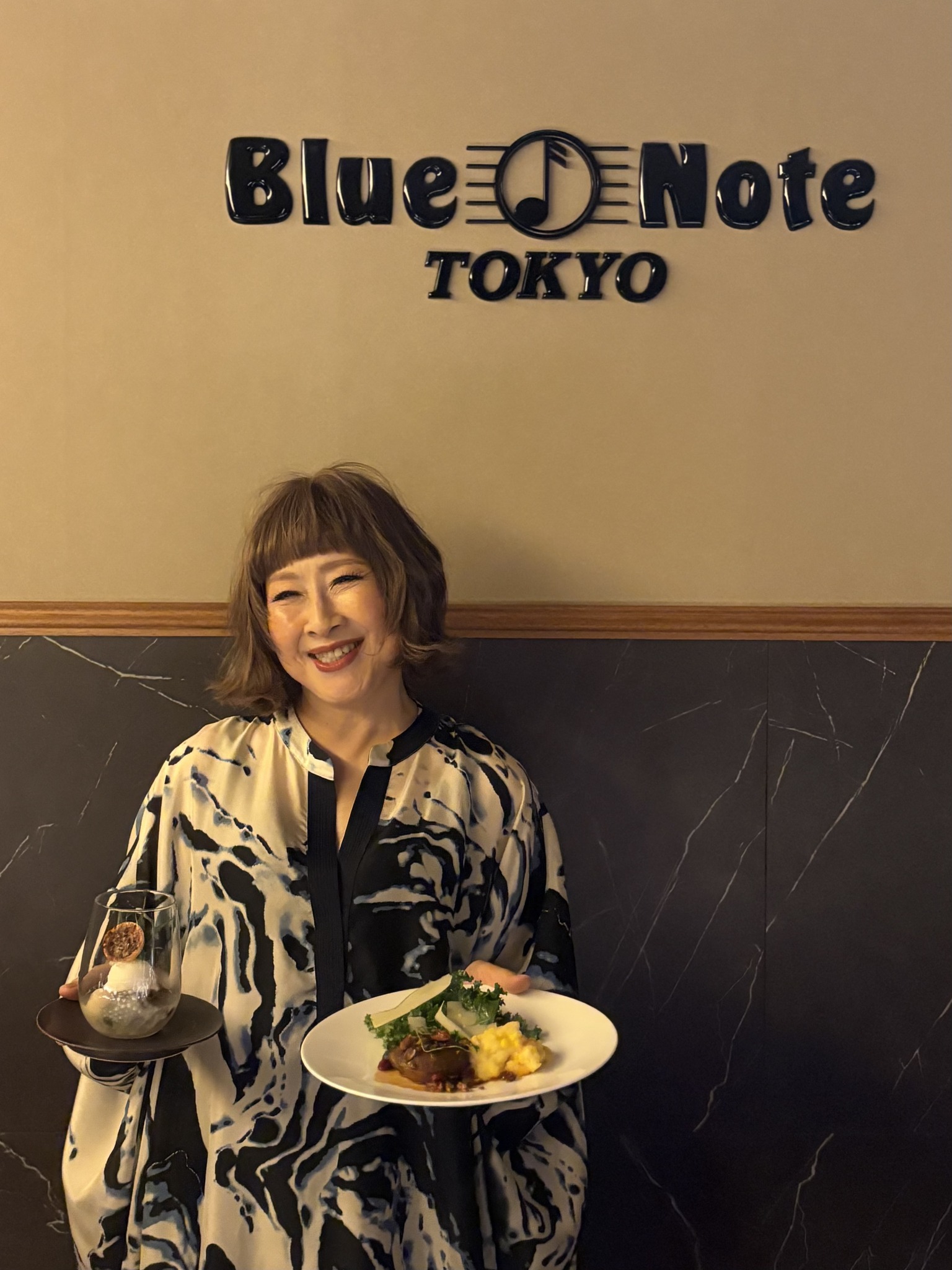 本日より矢野顕子×ブルーノート東京 スペシャルコラボメニューのご提供