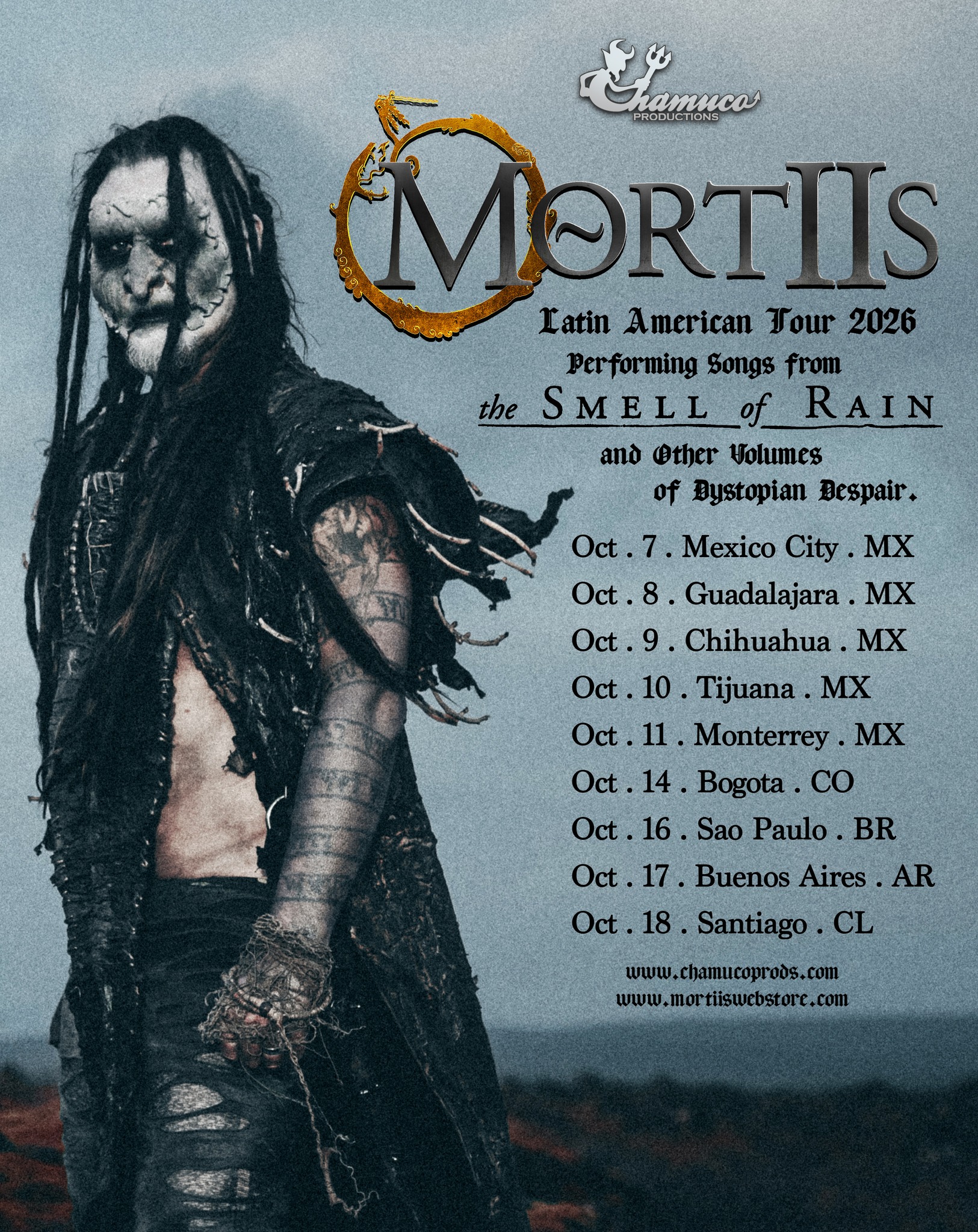 𝗠𝗢𝗥𝗧𝗜𝗜𝗦 Latin America Tour 2026 🧙‍♂️🗡 Performing Songs