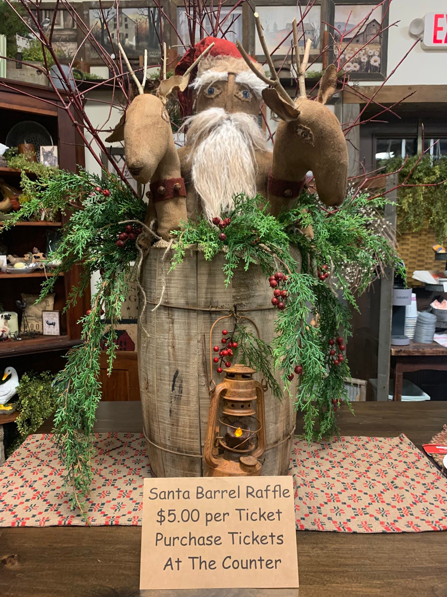 Bittersweet - Our Christmas raffle, hand crafted and perfect to go with ...