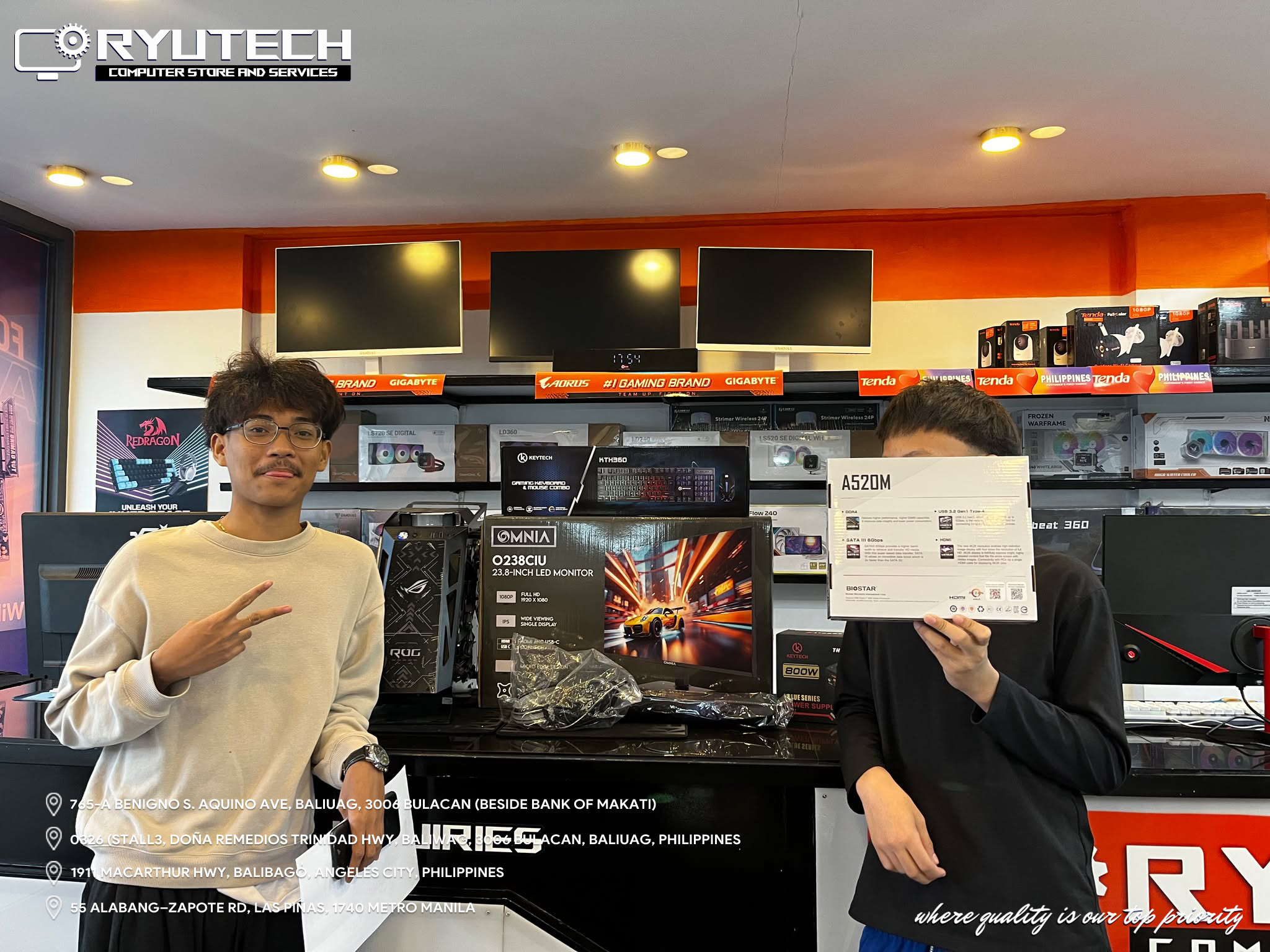 RyuTech - 💻 Walk-in Client from Las Piñas! 💻 Another solid build done ...