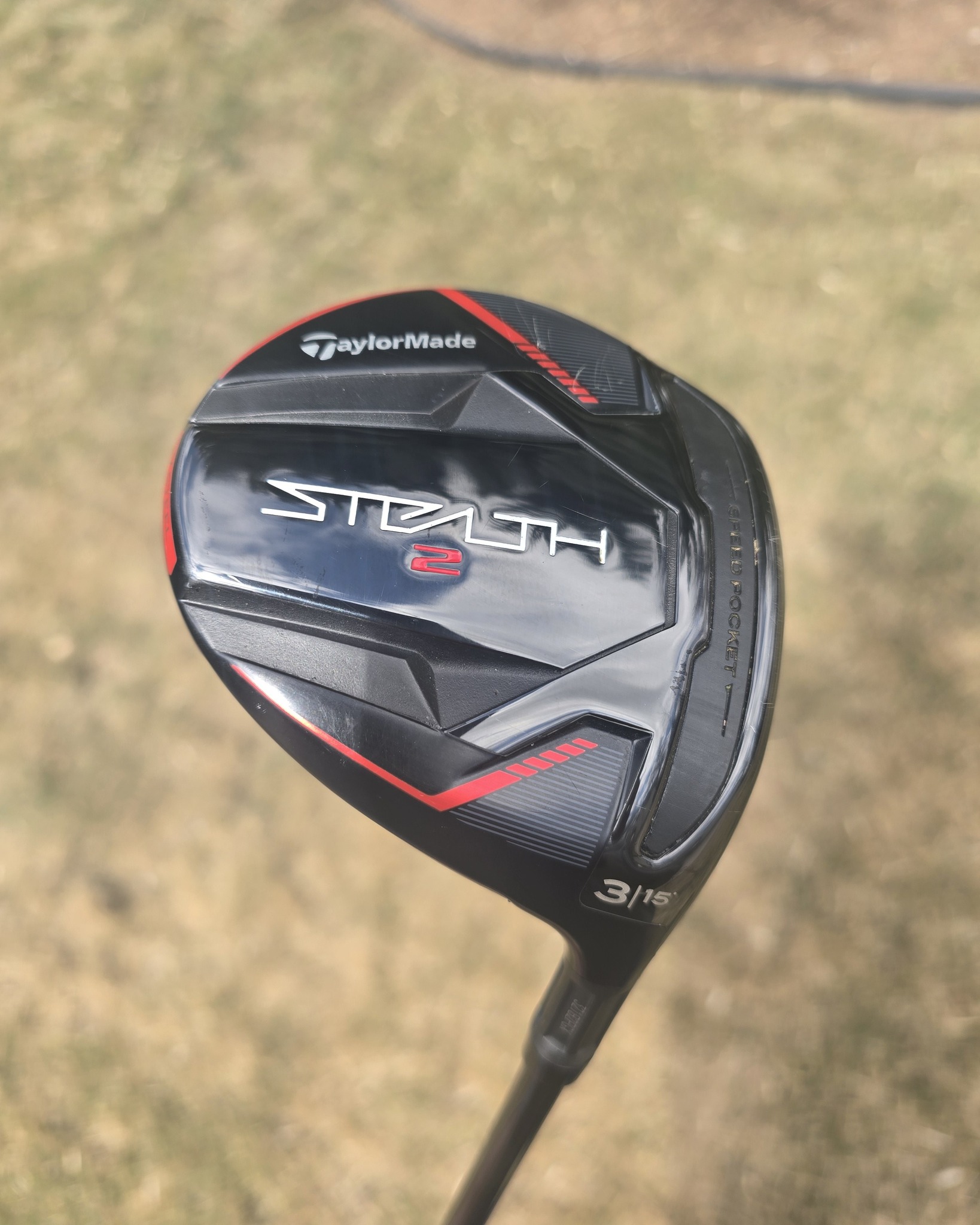 TaylorMade STEALTH2 HD 3W DI BLACK 7S