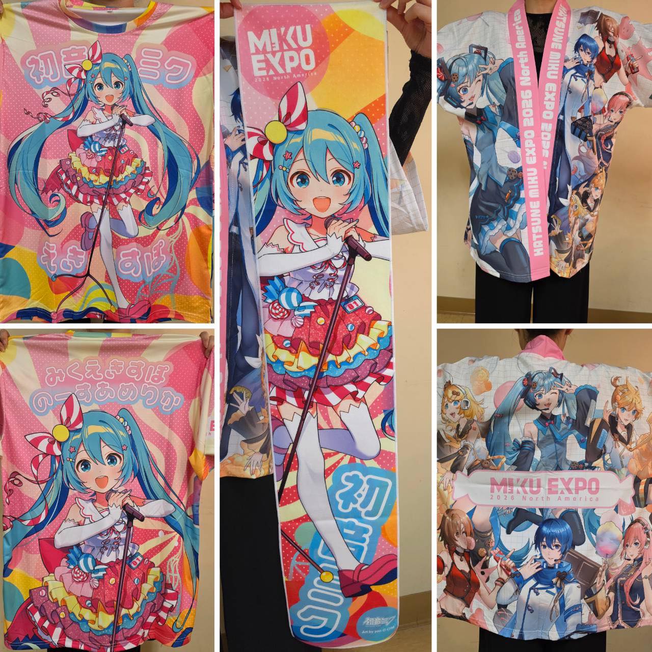 🌐MIKU EXPO 2026 North America Goods🌐 It's that time of the day