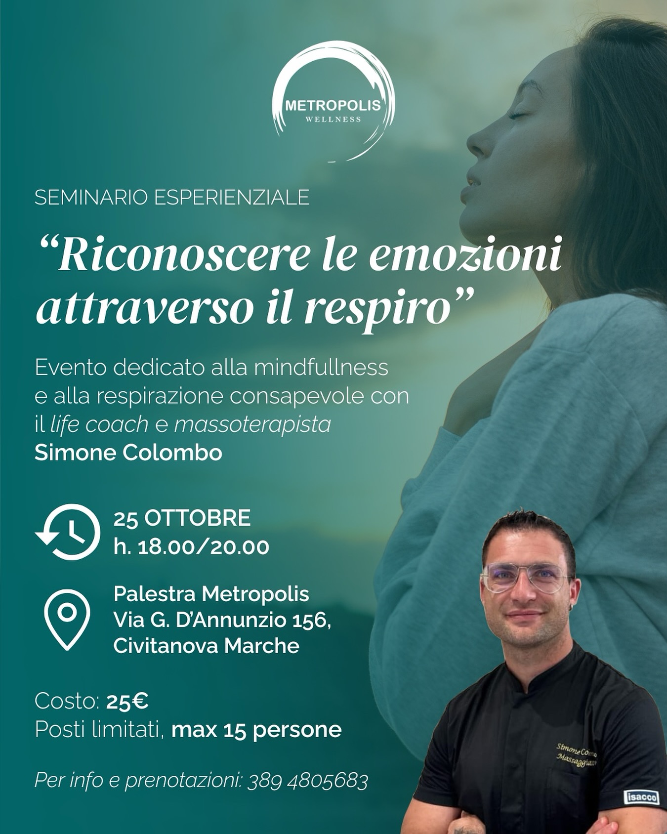 Simone Colombo - Massoterapista del Benessere | Civitanova Marche