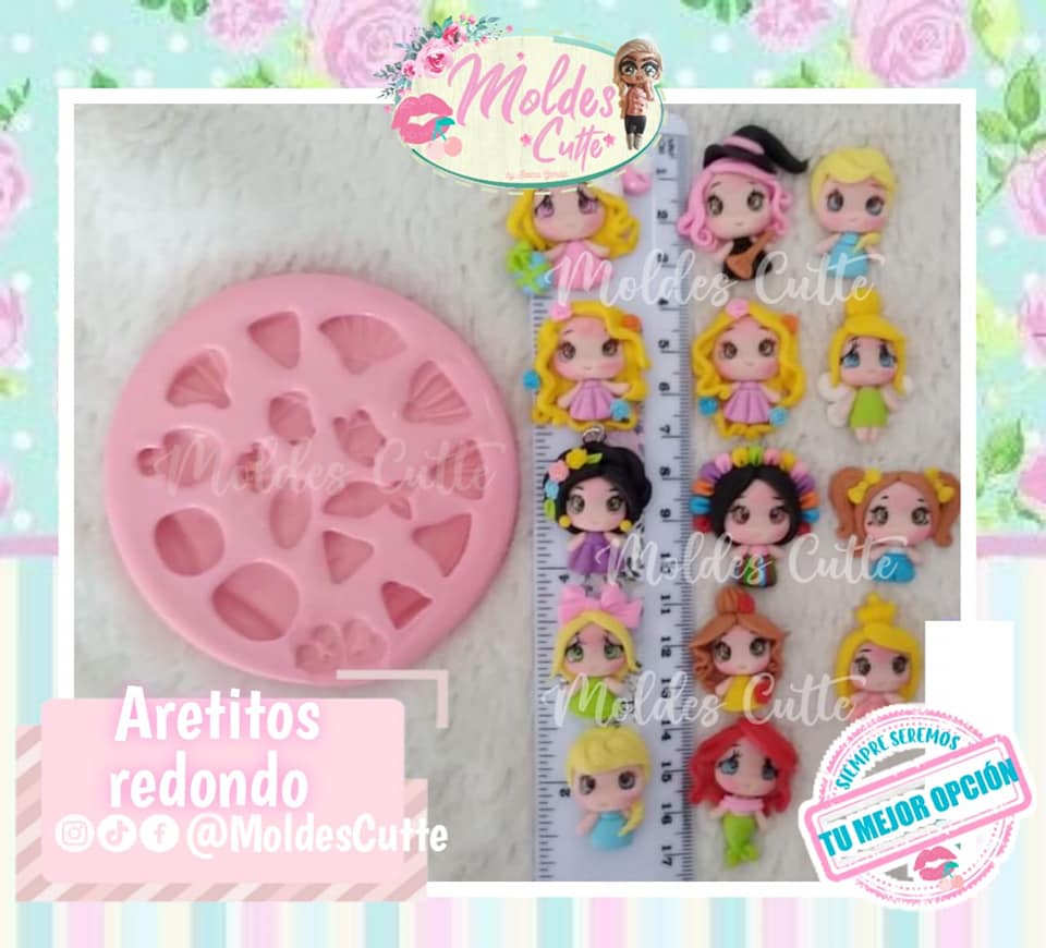 Moldes Cutte - Te gustan las muñequitas miniatura?????...