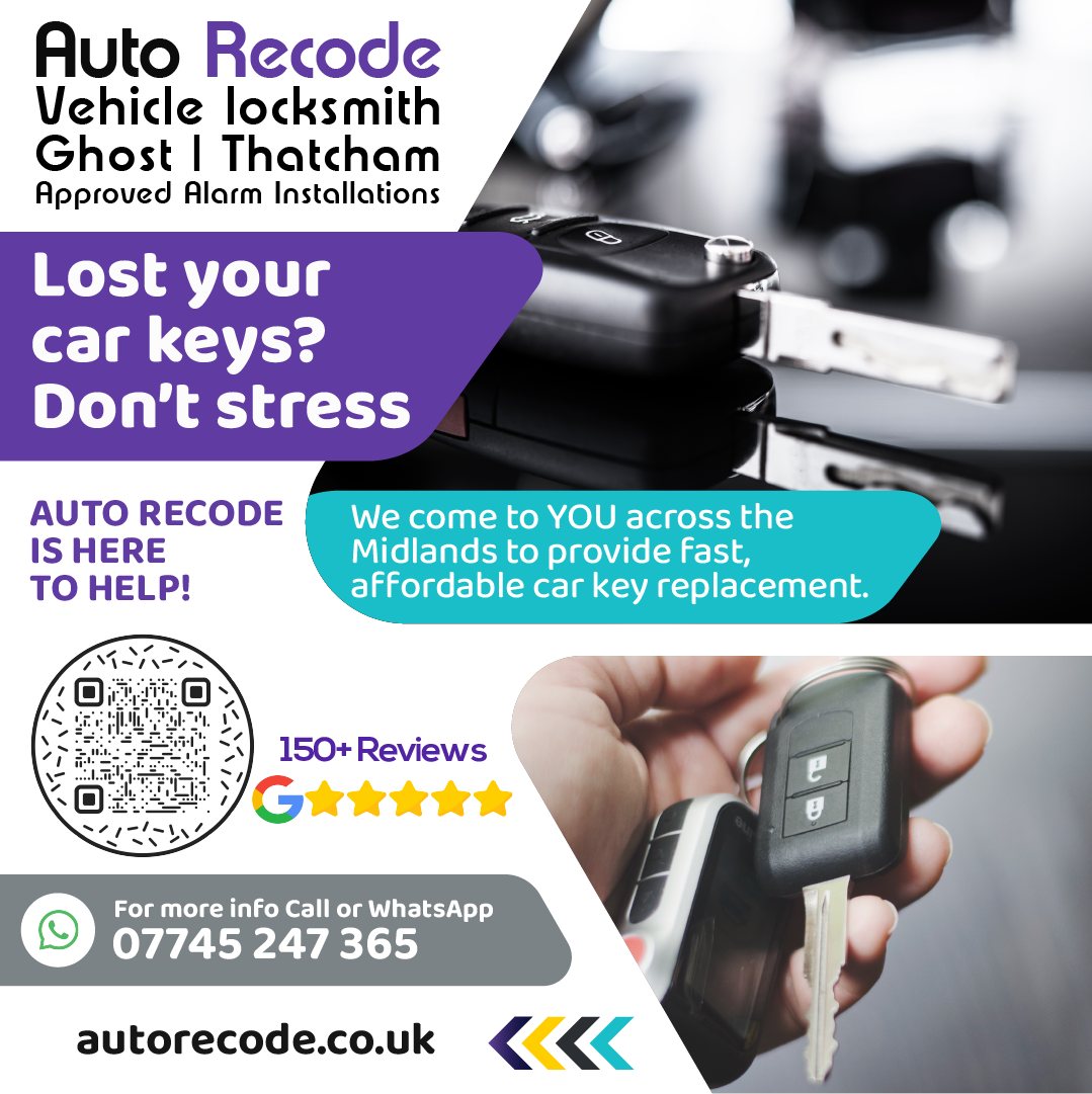 Auto Recode - 🚗🔑 Lost your car keys? Don’t stress—Auto... | Facebook