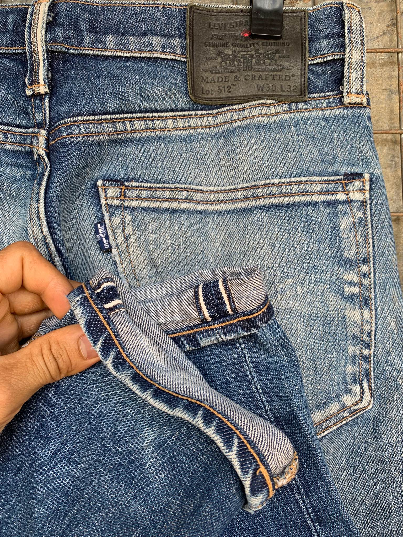 Wts LMC 512 slim taper Made in japan Selvedge Good condition Minor 