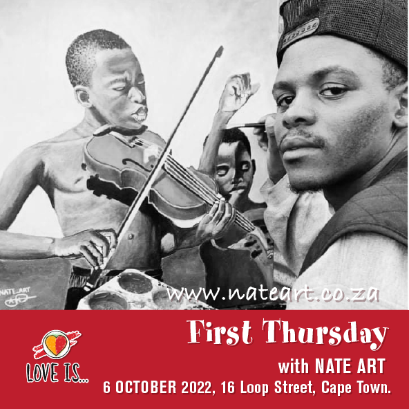 Love is Burgers - Anathi Mkafu is known as Nate Art, a... | Facebook