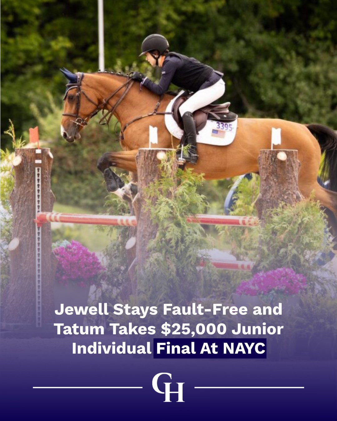 Two riders who entered the final phase of their divisions at the