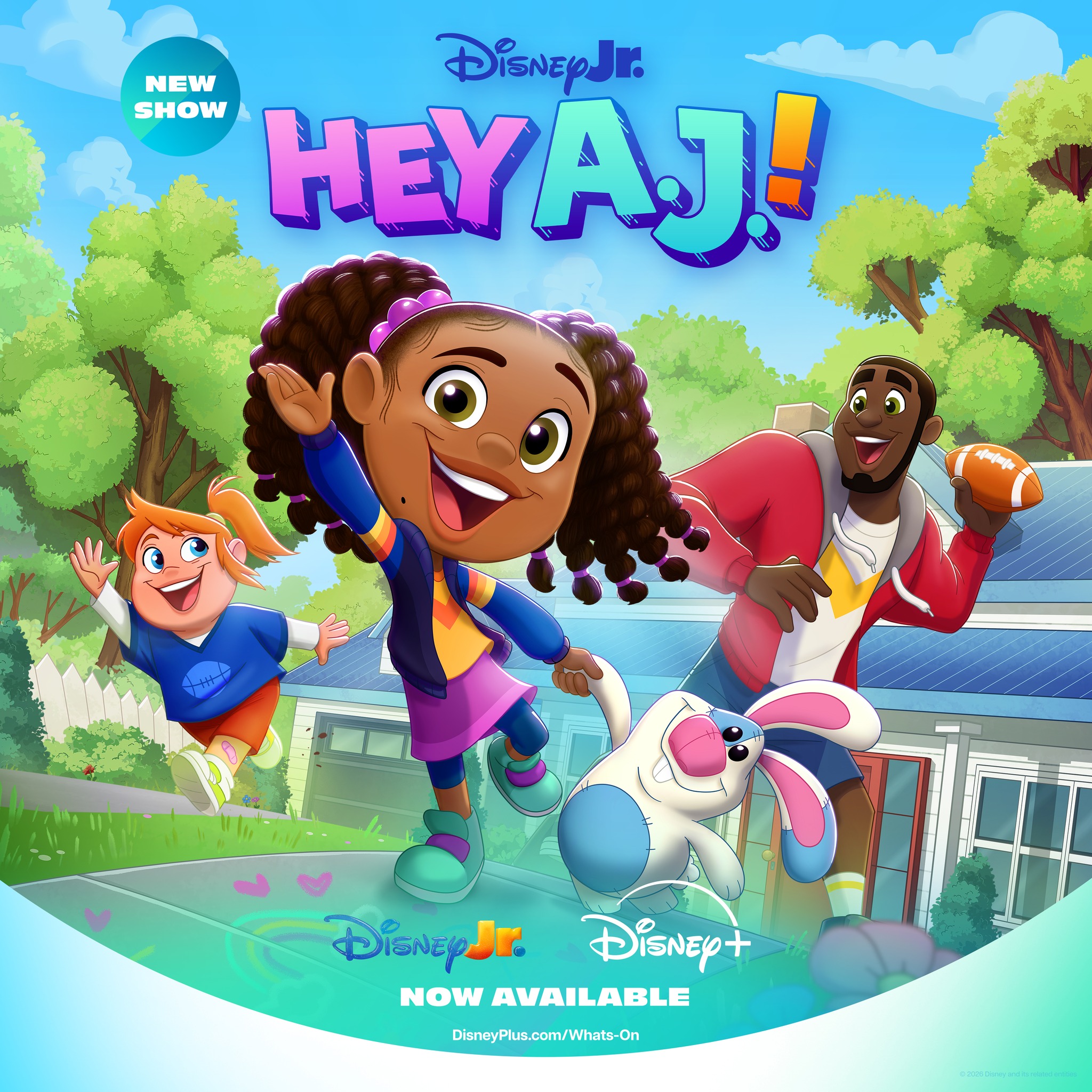 Disney Jr. - The adventure has begun. 💟 Hey A.J.! is... | Facebook