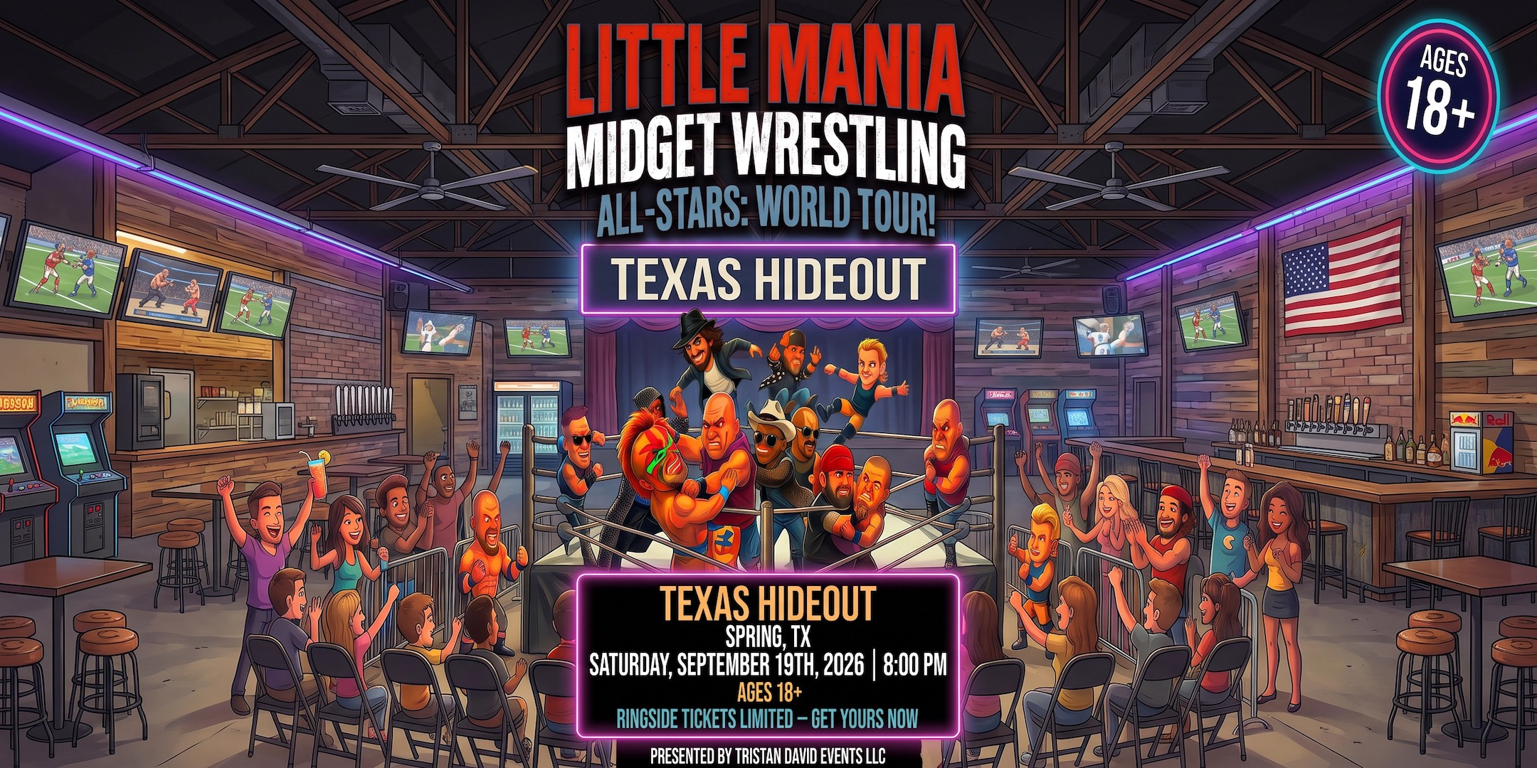 Little Mania Wrestling: Big Action, Tiny Wrestlers! Spring, TX!
