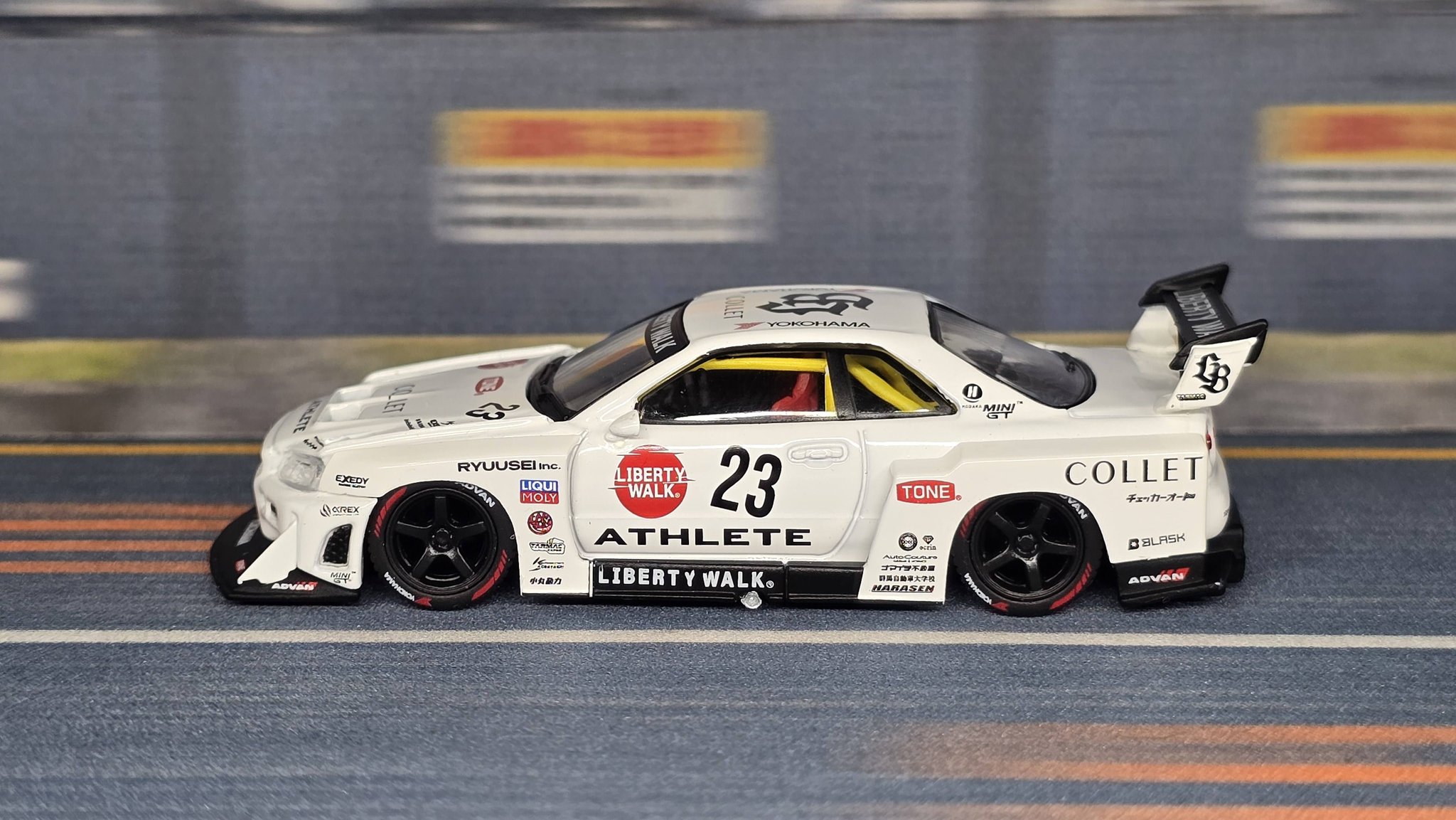 MINI GT Liberty Walk ER34 model car review