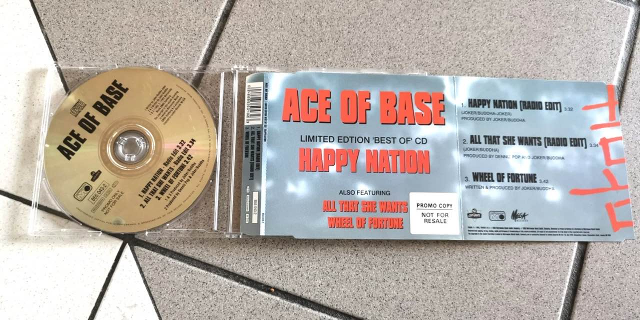 Rare Happy Nation sampler from Andreas