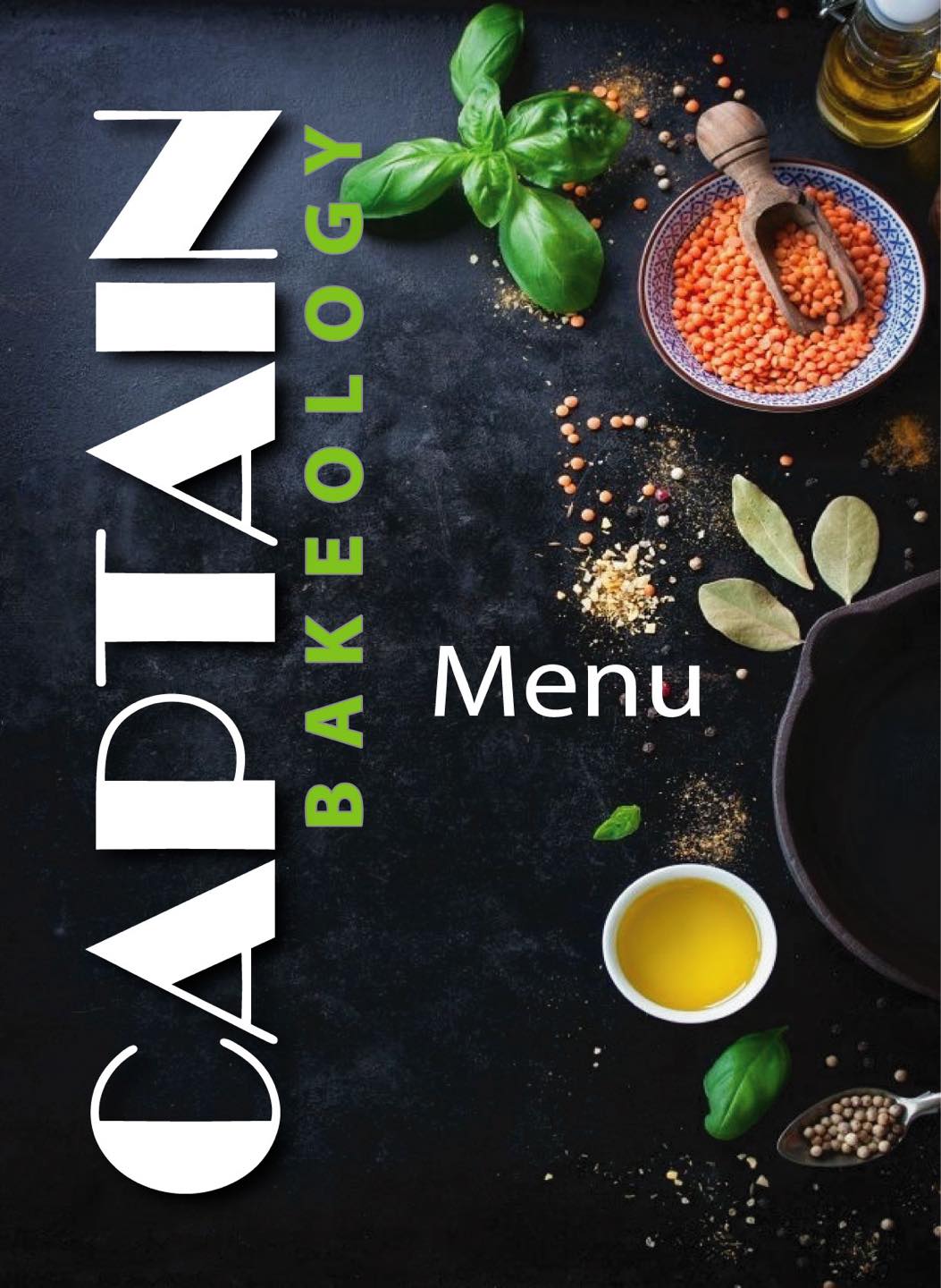 Bakeology Menu - Captain Bakeology | Facebook