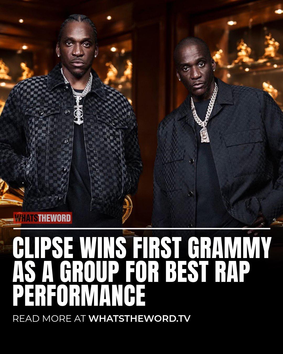 Clipse just won their FIRST Grammy at the 2026 Grammys, taking