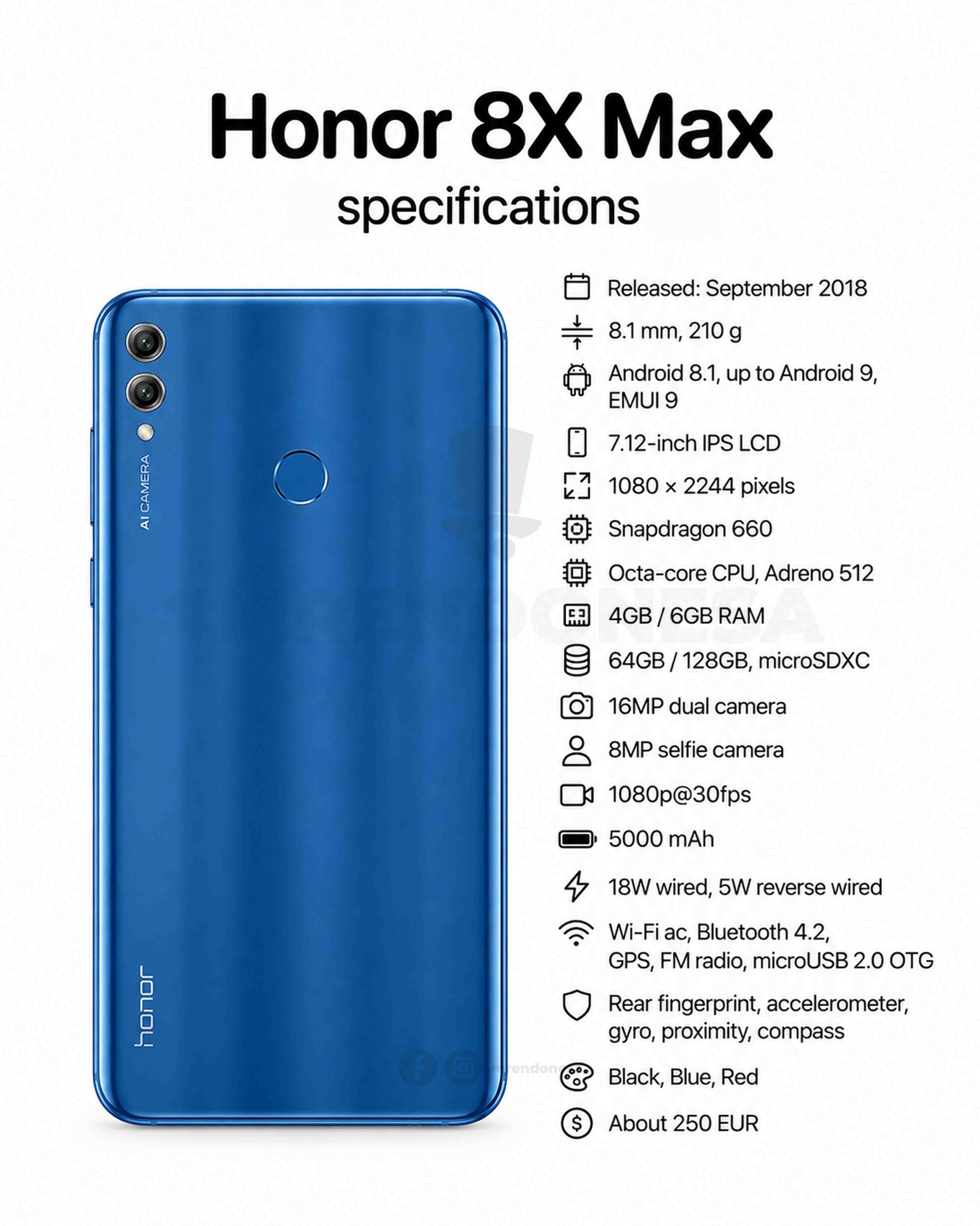Honor 8X Max 😍 #honor #honor8xmax #smartphone