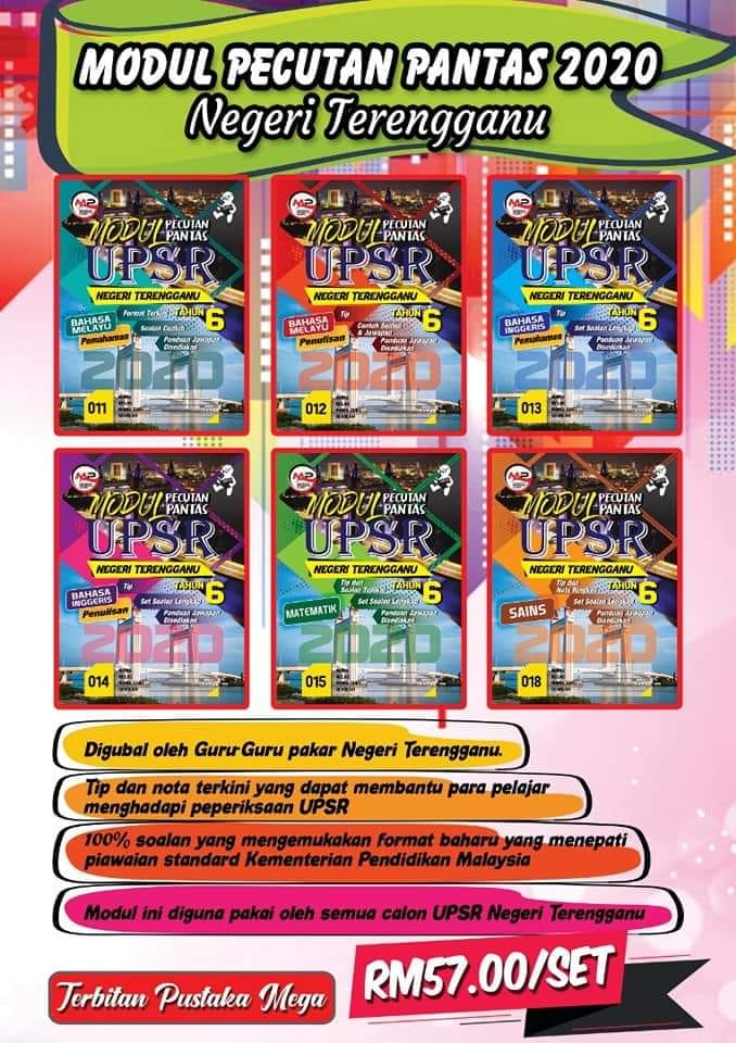 Mami Books Shoppie Upsr Tinggal 5 Bulan Lagi Tempoh Pkp Tak Tau Berapa Lama Lagi Jom Dapatkan 𝐒𝐄𝐓 𝐏𝐄𝐂𝐔𝐓𝐀𝐍 𝐔𝐏𝐒𝐑 Yang Digubal Oleh Guru Guru Pakar Terengganu Untuk Fast Reply